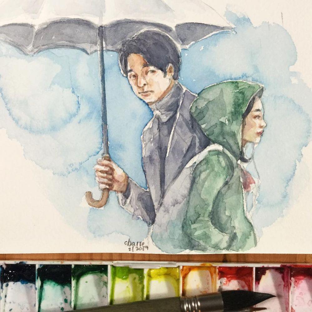 10 Fan Art KDrama Paling Ikonik Sepanjang Masa, Coba Tebak Judulnya!