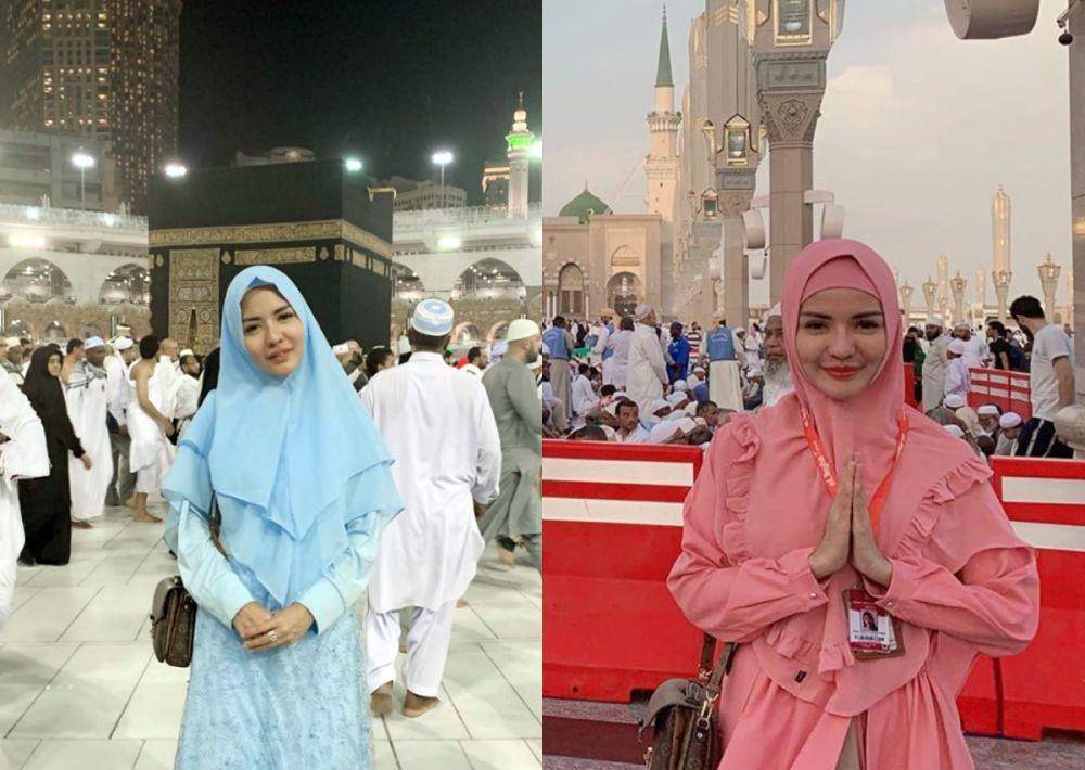 10 Potret Anggia Chan, Mantan Pacar Vicky Prasetyo dalam Balutan Hijab