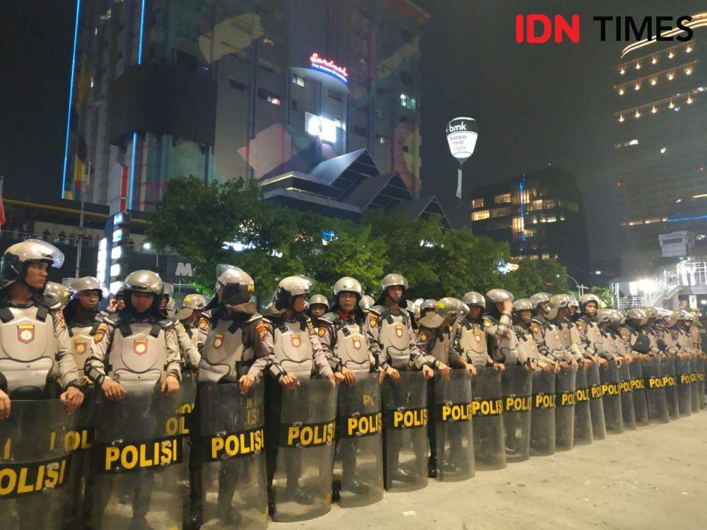 Blokade Jalan Thamrin Dibuka, Kawasan Sarinah-Bawaslu Berangsur Normal