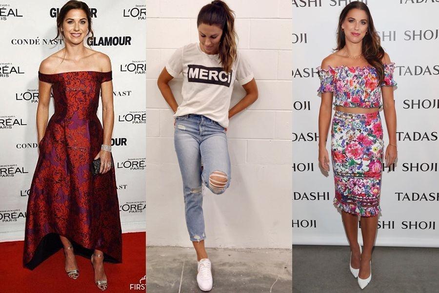 10 Gaya Alex Morgan di Luar Lapangan Hijau, Manis dan Menawan!