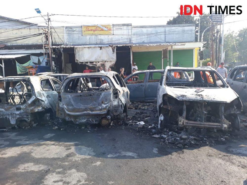Kondisi Terkini Asrama Brimob KS Tubun, 10 Mobil Hangus Terbakar