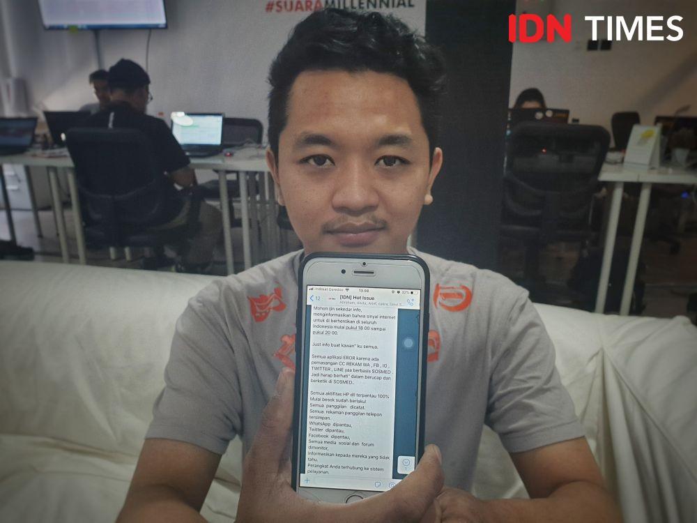 Pesan Viral Pemerintah Matikan Internet, Kemkominfo Pastikan Itu Hoaks