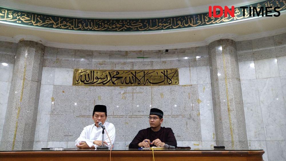 Massa Demo Sempat Kumpul di Masjid Sunda Kelapa, Pengurus Merespons