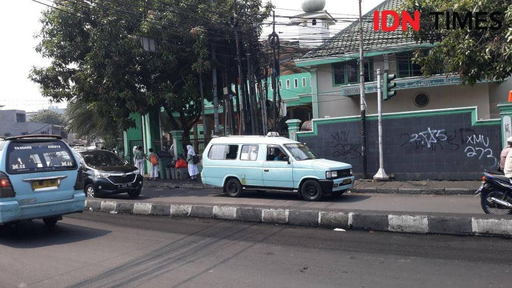 (Situasi kawasan Tanah Abang dan Petamburan, Jakarta Pusat) IDN Times/Margith Juita Damanik