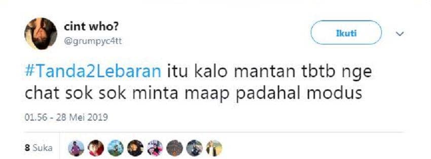 15 Cuitan Tanda-tanda Lebaran Menurut Netizen, Fakta atau Mitos?