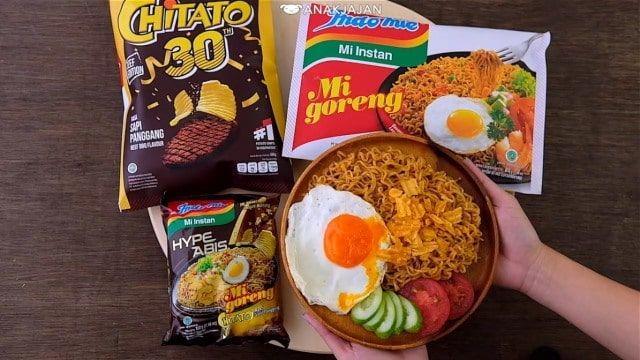 Cute Abis! Indomie Memberikan Kado Ulang Tahun Chitato