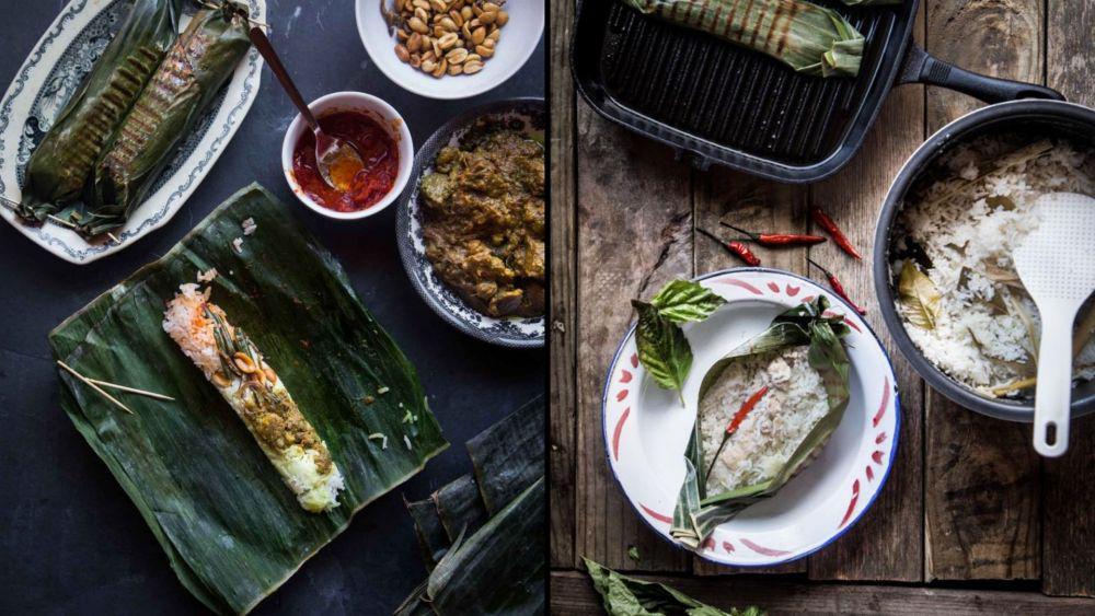 Resep Nasi Bakar Rendang & Nasi Bakar Ayam Kemangi, Sedap Abis!