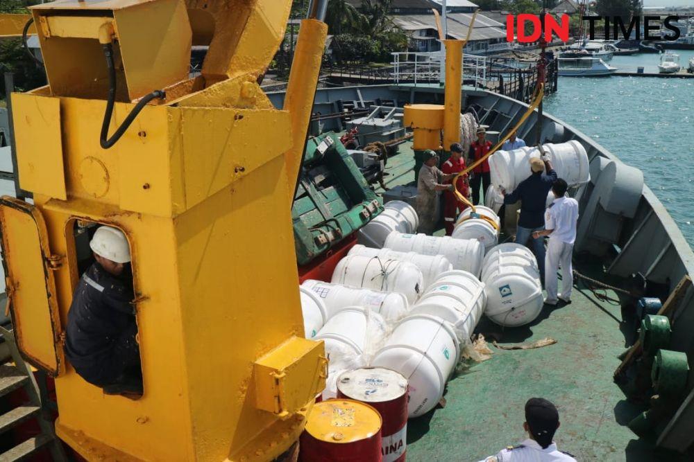 Keberangkatan KM Lawit Molor 3 Jam dari Pelabuhan Benoa ke Bima