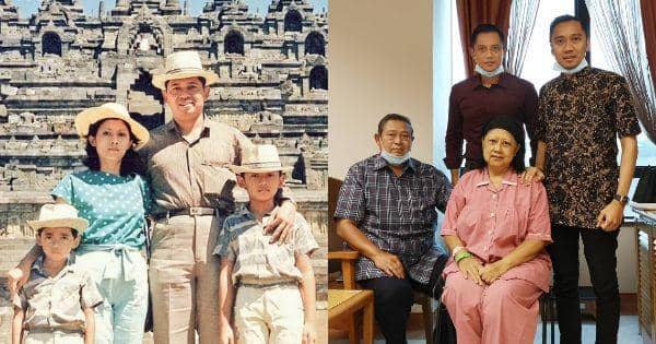 10 Potret Transformasi Keluarga SBY dari Masa ke Masa, Panutan Banget!