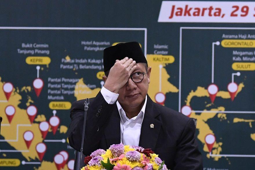 Menag Lukman Bantah Terima Uang Rp70 Juta dari Terdakwa Haris