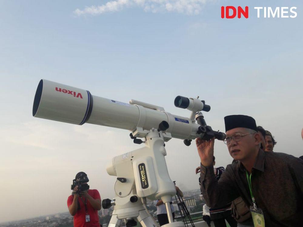 Hilal Tidak Kelihatan di Kota Palembang, Rabu Dipastikan Lebaran