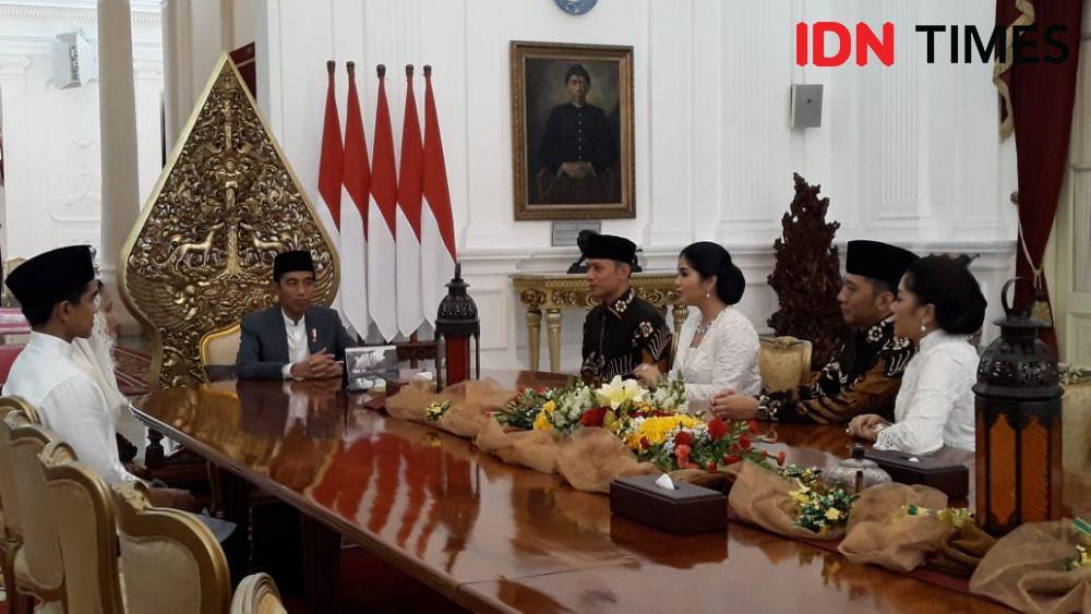 Silaturahmi, Keluarga Yudhoyono Datangi Istana Negara