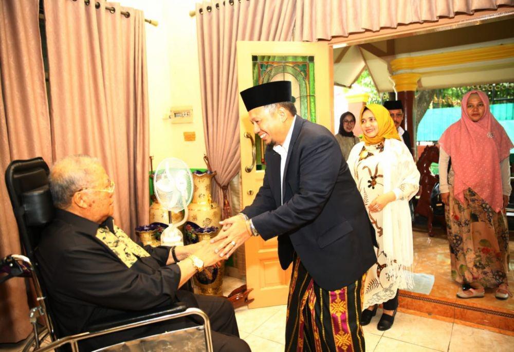 Pererat Ukhuwah, Pj Wali Kota Silaturahmi ke Mantan Wali Kota Makassar