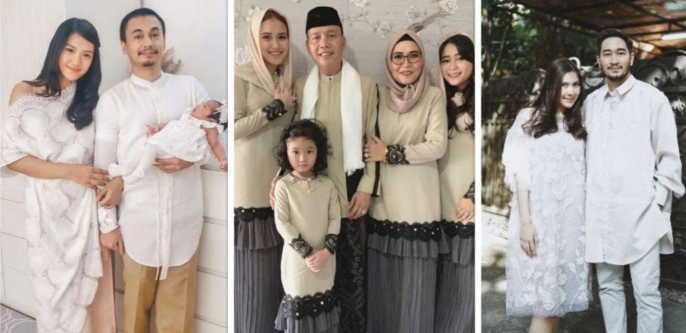 10 Kekompakan Para Artis dan Keluarga Saat Berkumpul di Momen Lebaran