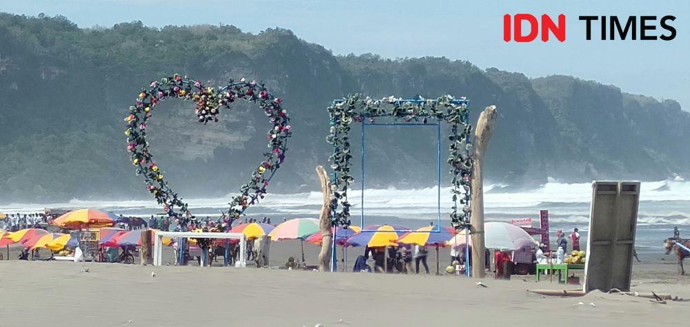 Libur Lebaran Usai, Parangtritis Masih Menjadi Primadona