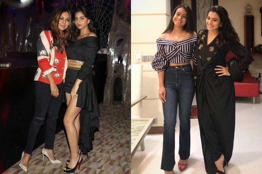 8 Adu Gaya Fashion Anak Artis Bollywood Suhana Khan VS Nysa Devgan