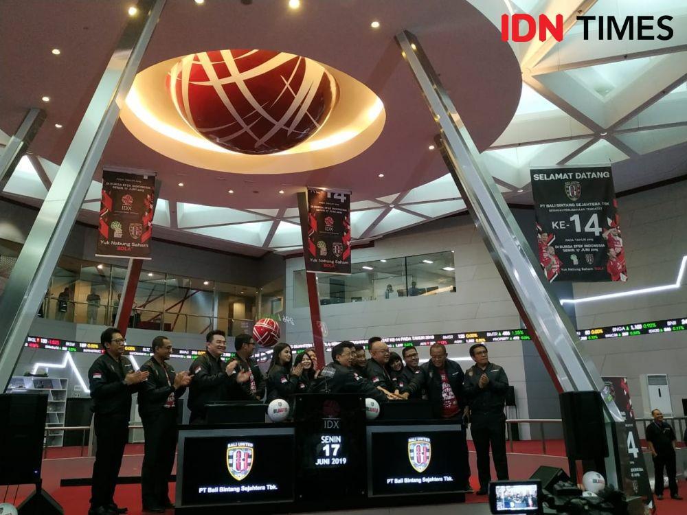 Jadi Klub Bola Go Public Pertama di Asean, Bali United Raup Rp350 M