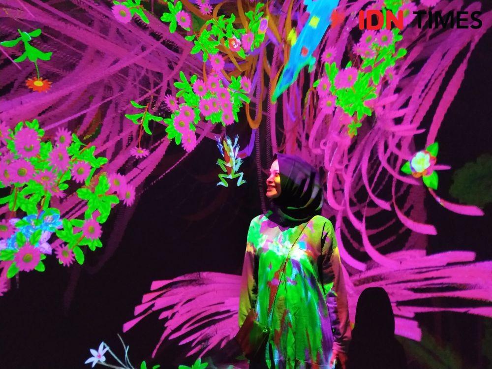 Instalasi Digital Seru dan Mengedukasi di teamLab Future Park