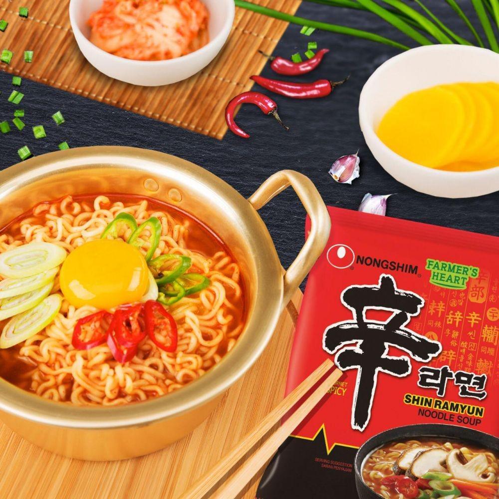 Nongshim Farmer's Heart: Mie Halal Bercita Rasa Otentik Korea