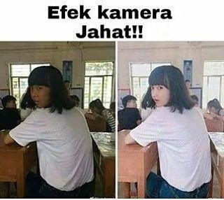 10 Potret Efek Kamera Jahat Ini Bikin Nyesek, Bedanya Jauh Banget