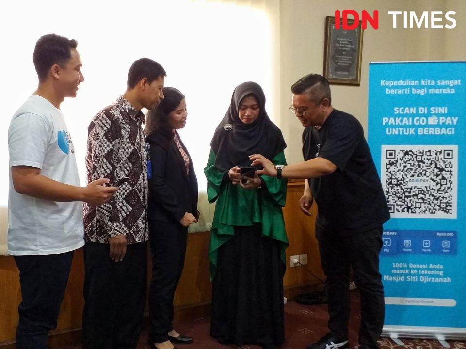 GoPay Ajak Lembaga Sosial di Jogja Galang Donasi Lewat Digital Payment
