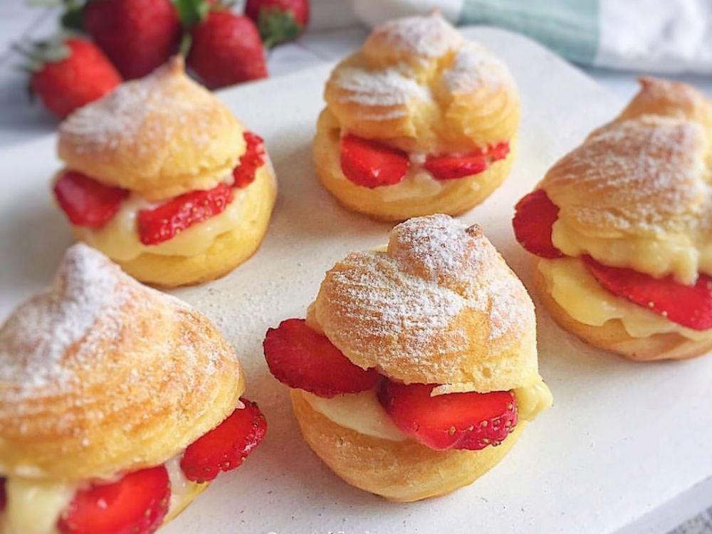 Resep Strawberry Soes, Cemilan Lezat yang Menggugah Selera!