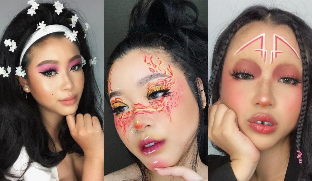9 tutorial makeup nyeleneh ala youtuber kocak cindercella