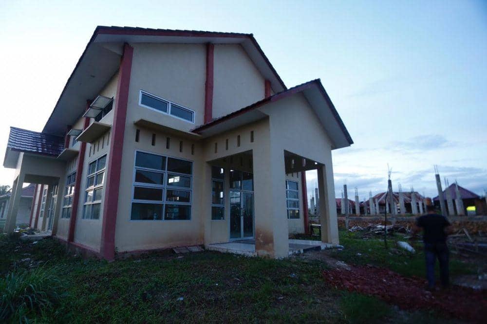 Gedung BPU Teluk Lingga Sudah Rampung 95 Persen