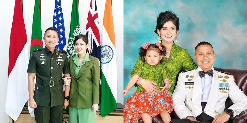 10 Potret Winda Khair Saat Kenakan Seragam Persit, Bikin Pangling!