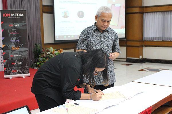 Roadshow, IDN Times Gelar Workshop dan Teken MoU dengan UISI