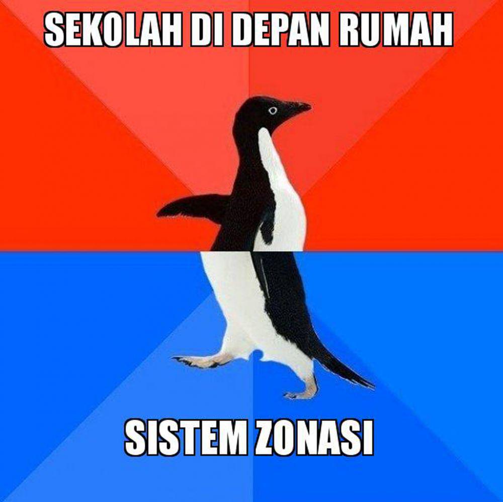 10 Meme 'Sistem Zonasi' Ini Gambaran Galaunya Anak Cari Sekolah