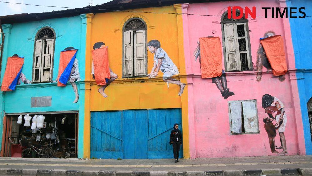 [FOTO] Ada Mural di Medan, Bak Street Art di Malaysia