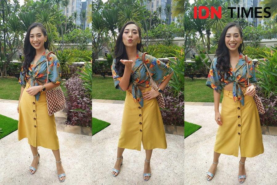 7 Inspirasi Summer Style Super Colorful ala Abel Cantika
