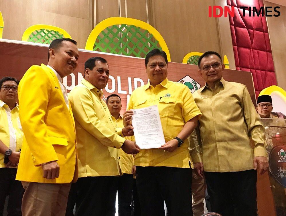 Golkar Sulsel Deklarasikan Airlangga Jadi Caketum Golkar