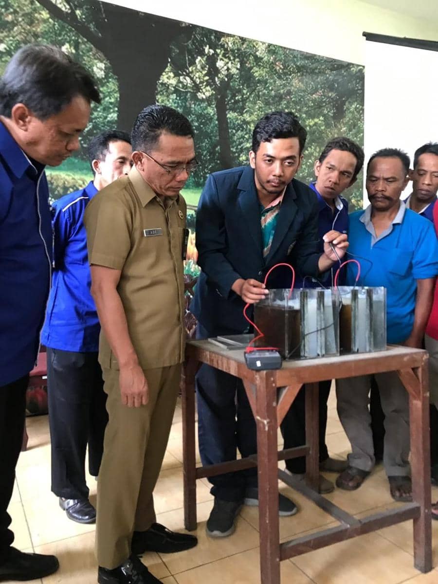 Mahasiswa UB Ciptakan Listrik dari Limbah Rumah Potong Hewan