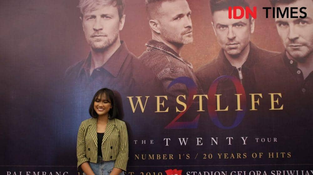 Satu Panggung dengan Westlife, Marion Jola Rasakan Hal Ini