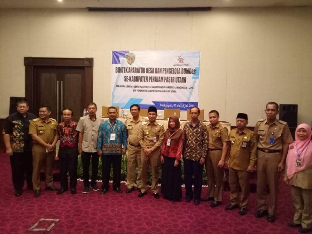 Kelola Dana Desa, Kepala Desa dan Direktur BUMDes se-PPU Ikuti Bimtek