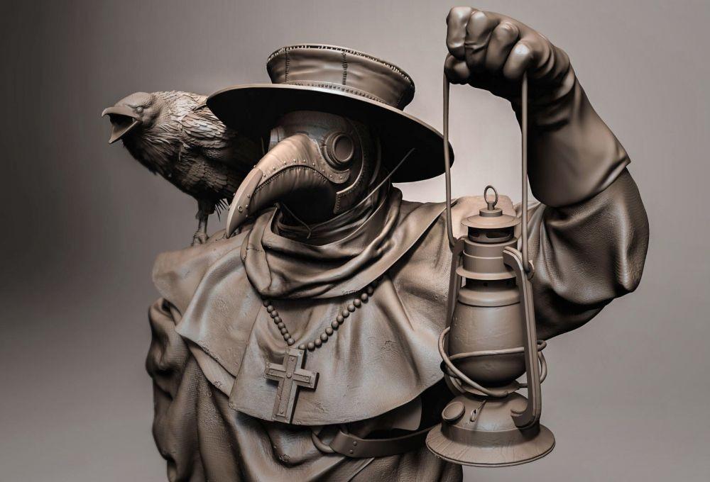 4 Fakta Plague Doctor, Dokter dengan Topeng Burung yang Aneh