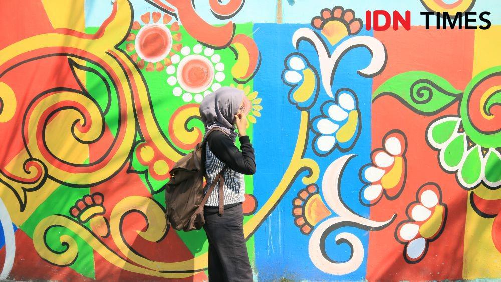 [FOTO] Gak Hanya Surabaya, Medan juga Punya Kampung Pelangi Lho