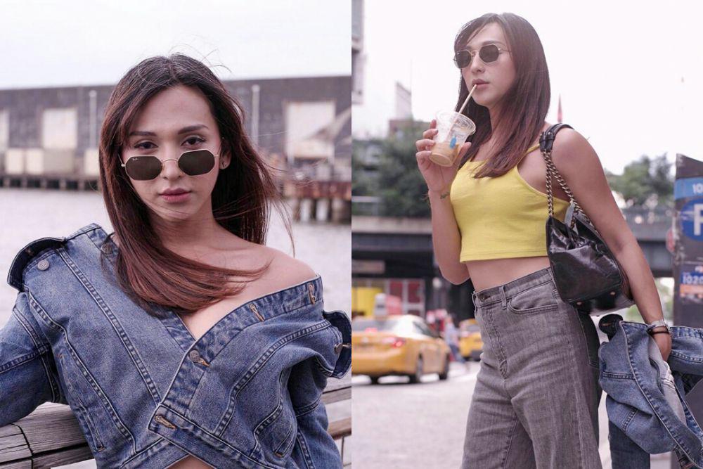 8 Potret Terbaru Dena Rachman Liburan ke Luar Negeri, Stylish Abis!