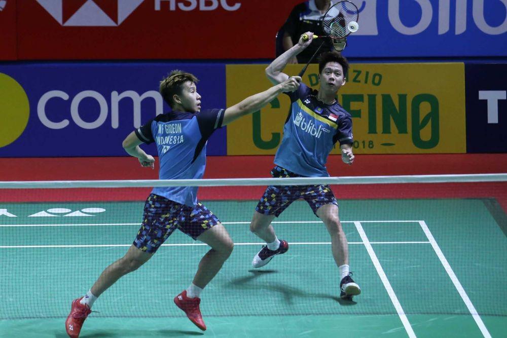 [BREAKING] Comeback! Kevin/Marcus Kunci Kemenangan Pertama Indonesia Masters 2022