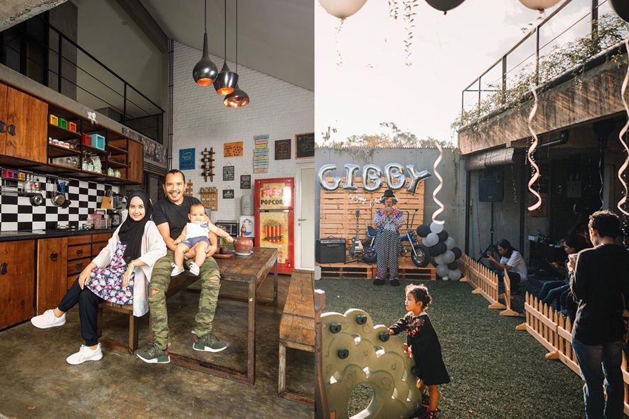 Inspirasi Rumah Idaman Gaya Industrial ala Cella Kotak, Ada Taman Luas