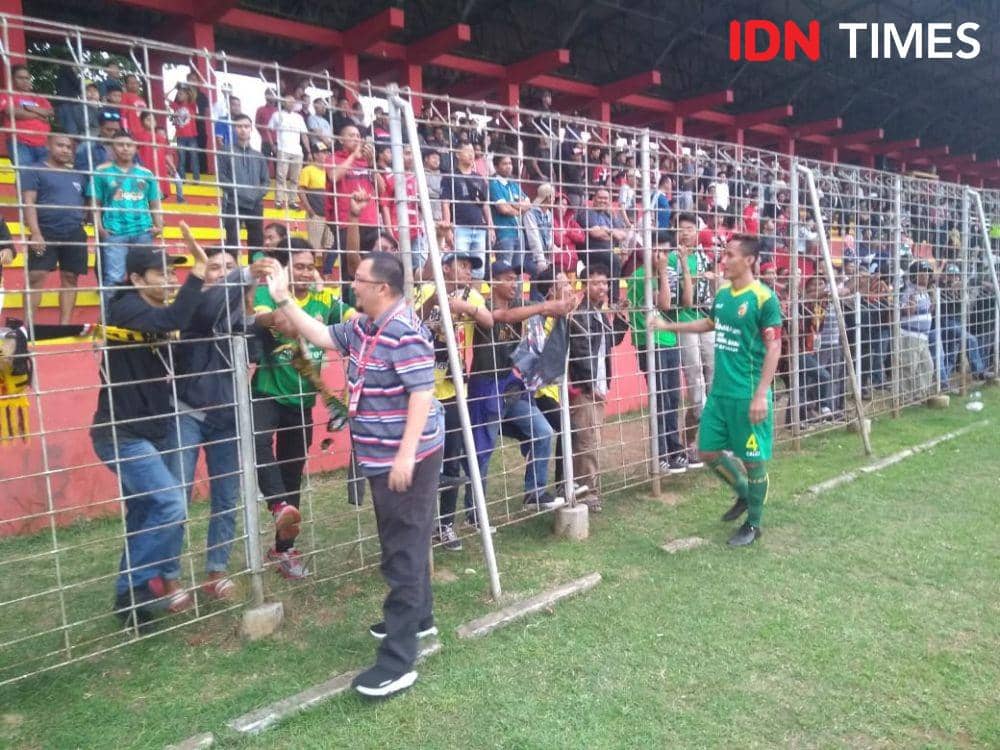 Ilustrasi laga uji coba Sriwijaya FC (IDN Times/Dokumen)