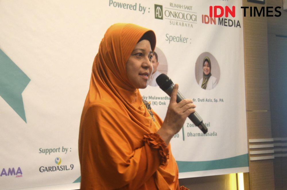 Peduli Kesehatan, RS Onkologi Surabaya Adakan Seminar Kanker Serviks