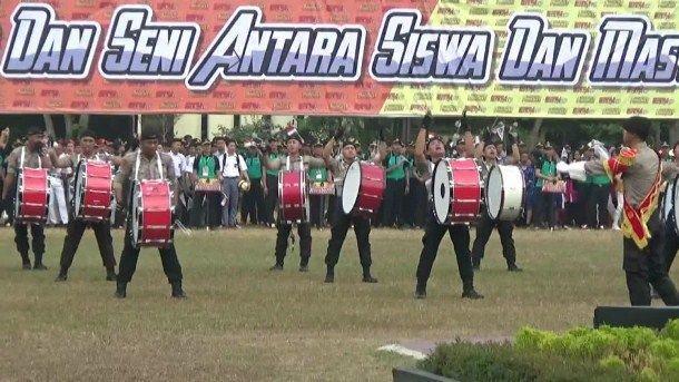 5 Atraksi Ini Meriahkan Pelaksanaan Kurikulum Stukpa Polri di Sukabumi