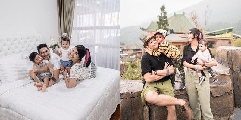 Family Goals! 10 Potret Harmonis Keluarga Ryan Delon & Sharena Gunawan