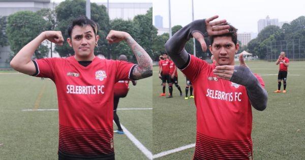 Bikin Histeris! 10 Potret Gagah Anggota Selebritis FC Saat Berkeringat