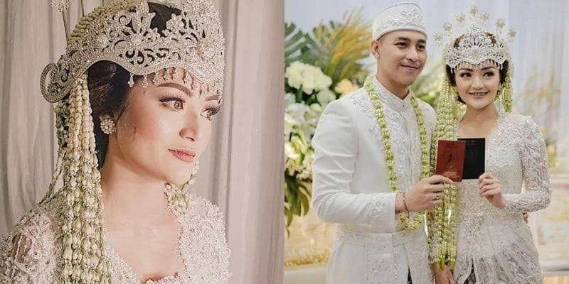 Sah! 9 Momen Akad Nikah Siti Badriah dan Krisjiana yang Bikin Haru