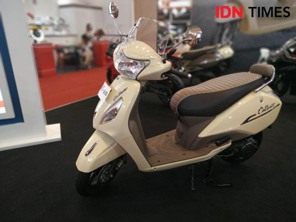Hadir di GIIAS 2019, TVS Bawa Skuter Imut Rp15 Jutaan