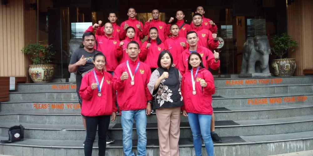 Kejuaraan Dunia Muaythai di Thailand, Indonesia Raih 3 Medali Perunggu